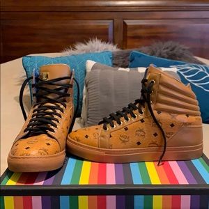 Authentic MCM High Top Sneaker